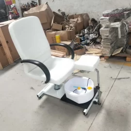 Factory Cheap White Pedicure Spa Chair Massage Footbath